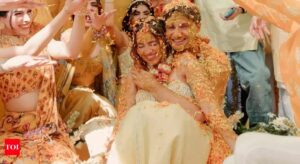 Aaliyah Kashyap's Stunning Bridal Entry: Khushi Kapoor Joins the Bride Squad